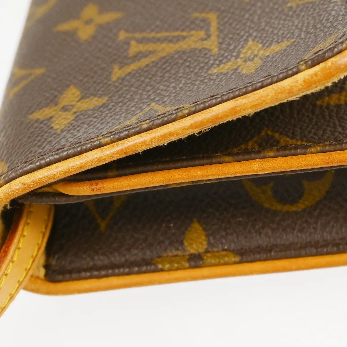 Louis Vuitton Twin Monogram Canvas Brown Canvas Clutche & Pouche Bag (Pre-Owned)