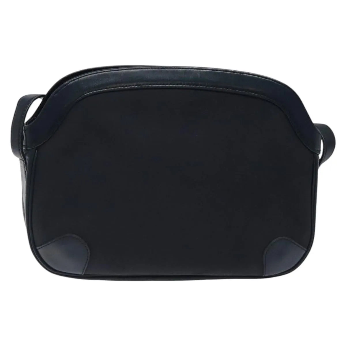 Burberry Vintage Canvas Navy Canvas Shoulder Bag Bag (Pre-Owned)