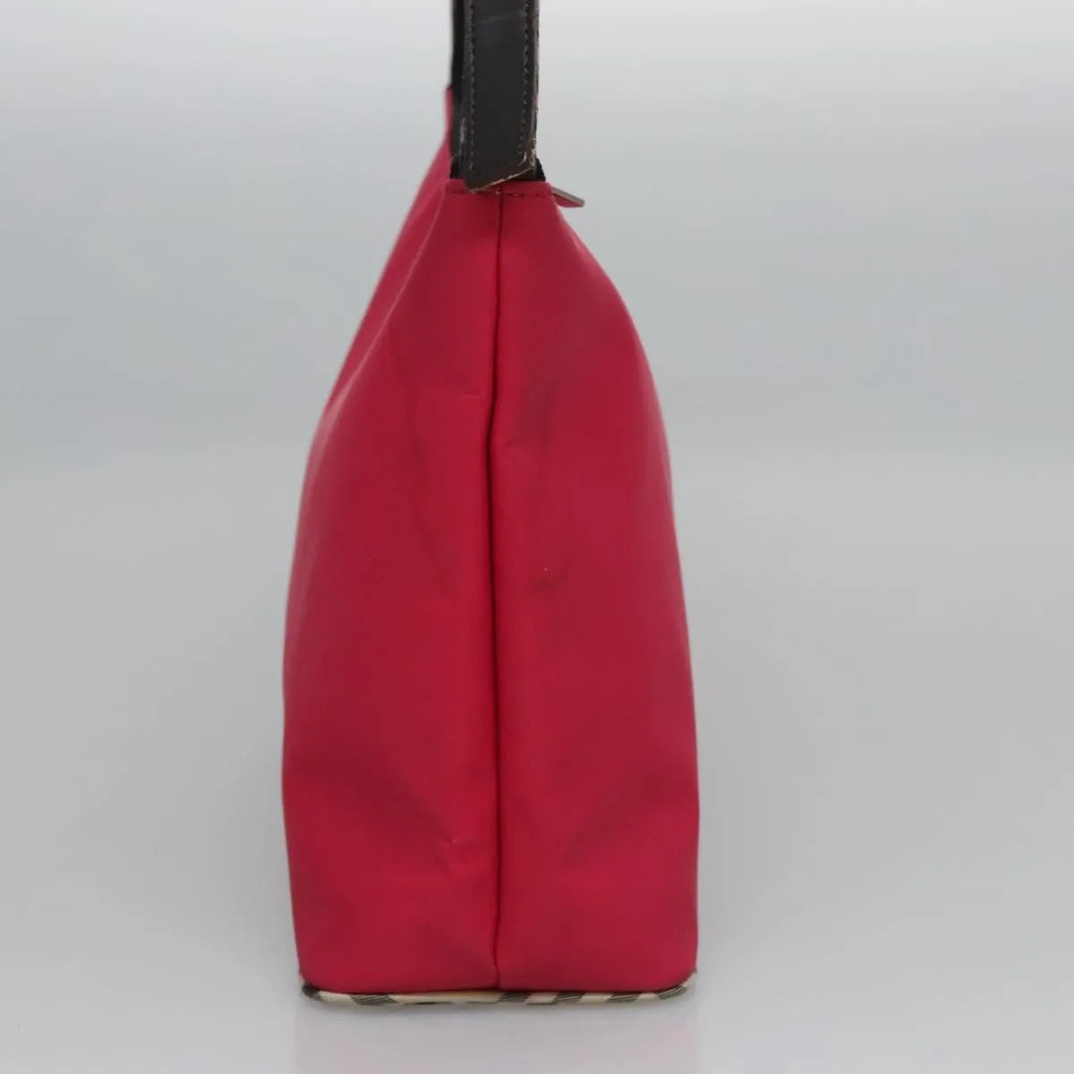 Burberry Nova Check Blue Label Nylon Pink Nylon Shoulder Bag Bag (Pre-Owned)