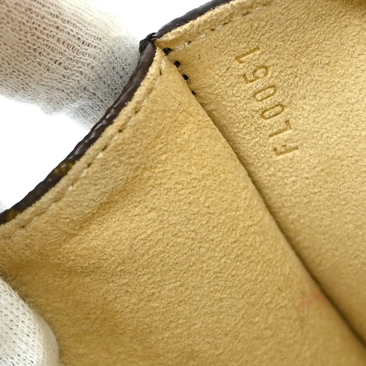Louis Vuitton Florentine Waist Monogram Canvas Brown Canvas Clutche & Pouche Bag (Pre-Owned)