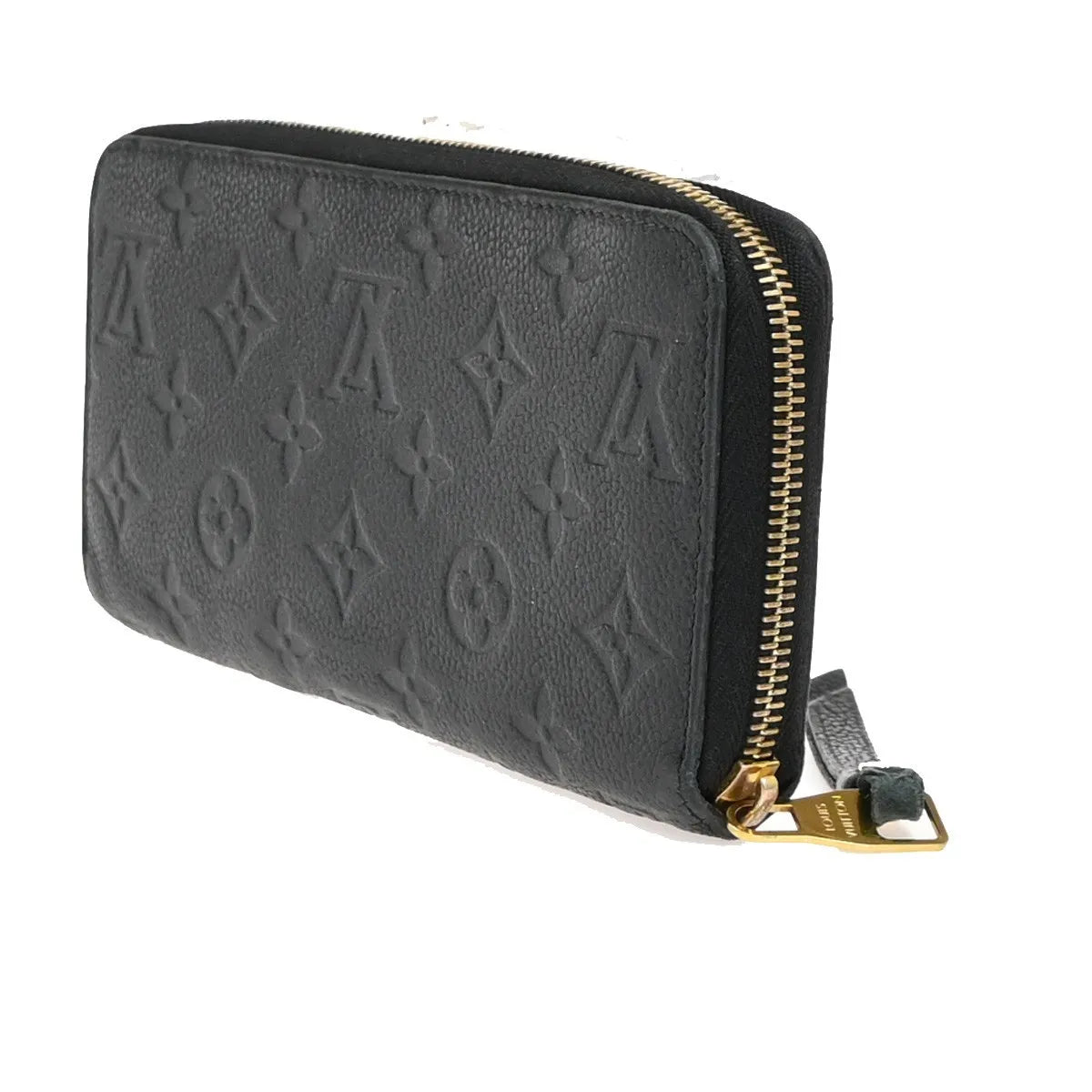 Louis Vuitton Portefeuille Zippy Monogramme Empreinte Monogramme Empreinte Black Leather Wallets Accessory (Pre-Owned)