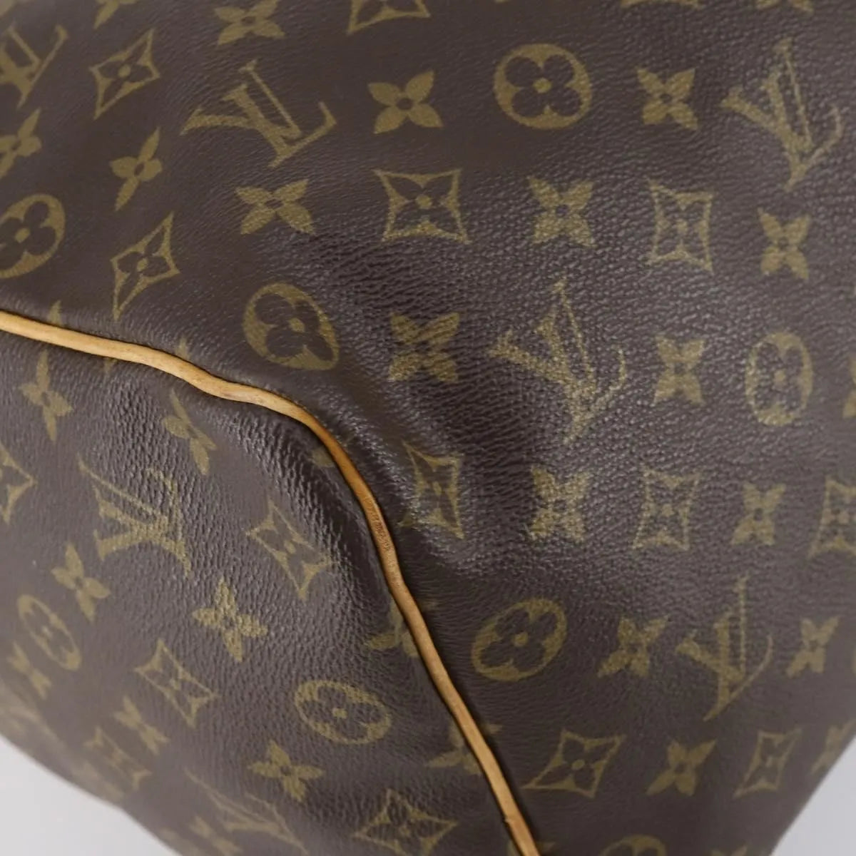 Louis Vuitton Keepall Monogram Canvas Brown Canvas Travel Bag Bag (Pre-Owned)