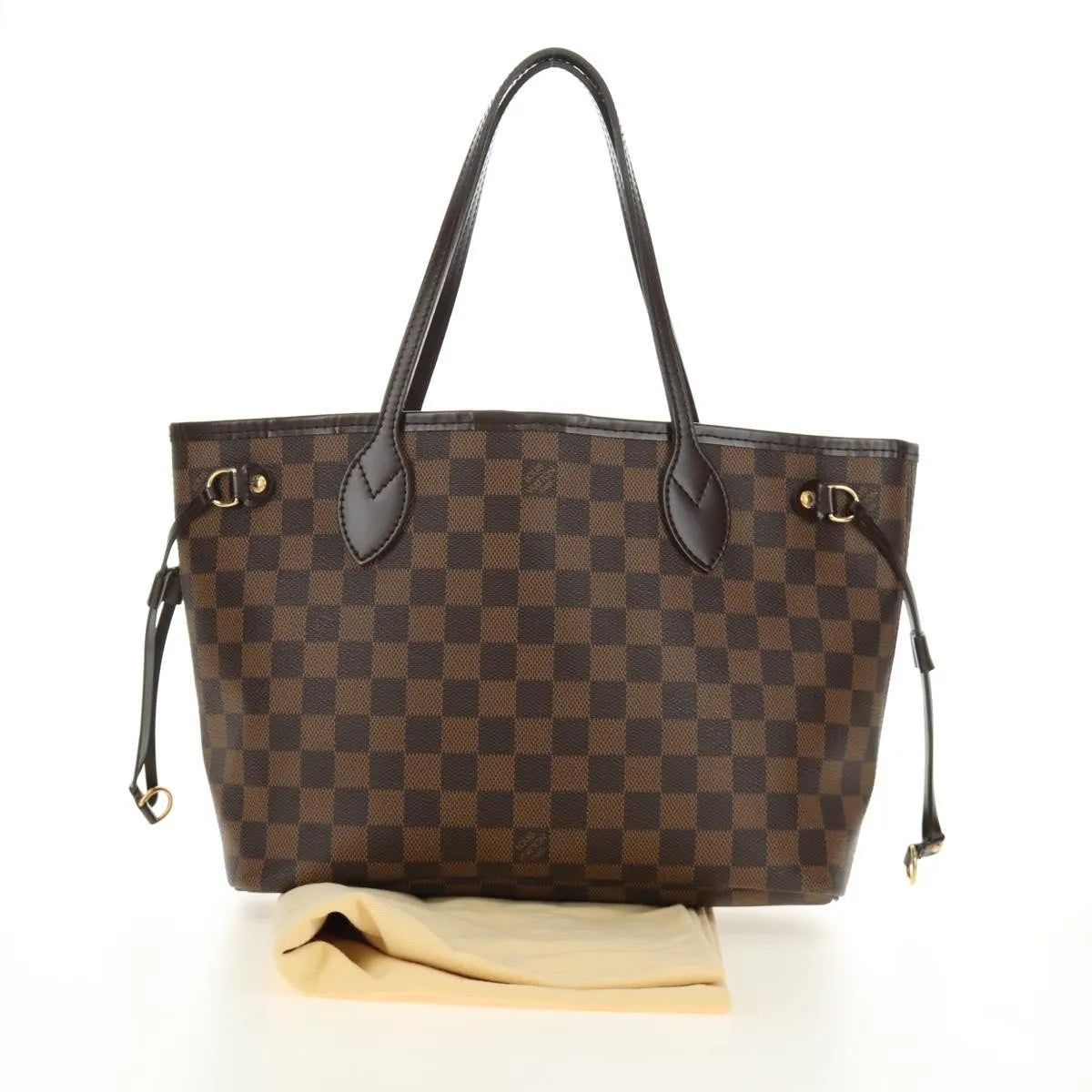 Louis Vuitton Neverfull Tote Damier Brown Canvas Tote Bag Bag (Pre-Owned)