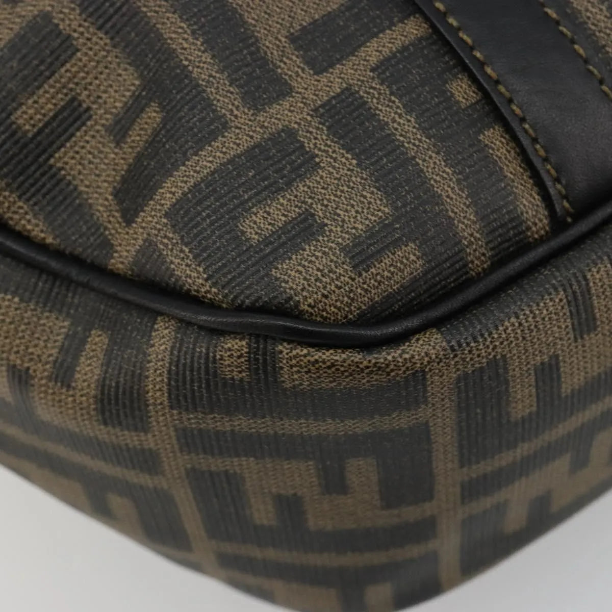Fendi Zucca Tote Ff Motif Multicolour Canvas Handbag (Pre-Owned)