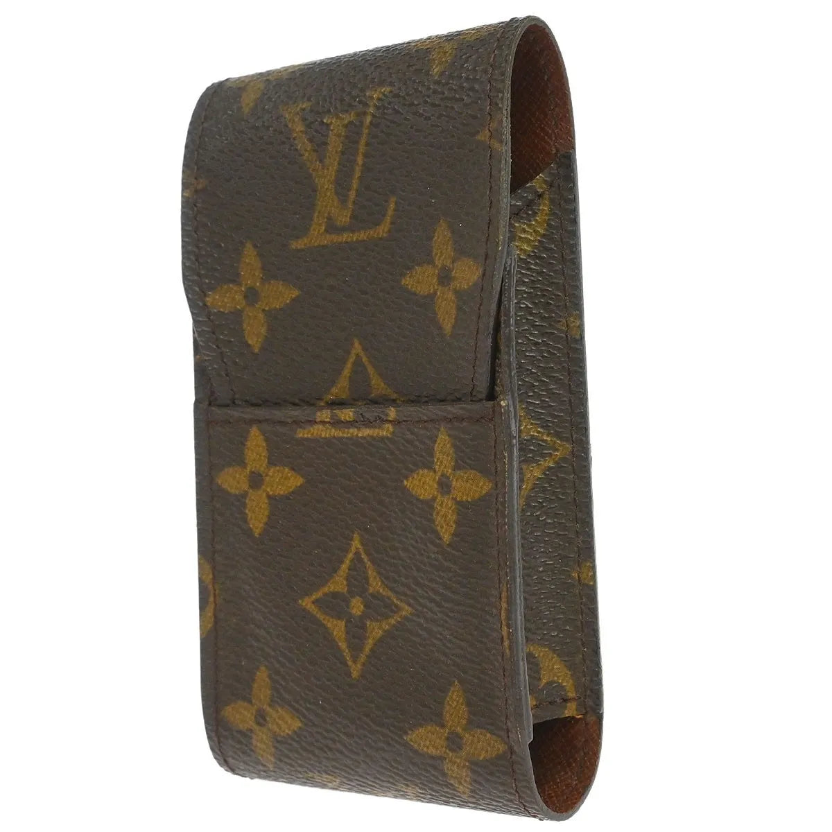 Louis Vuitton Cigarette Case Monogram Canvas Brown Canvas Clutche & Pouche Bag (Pre-Owned)