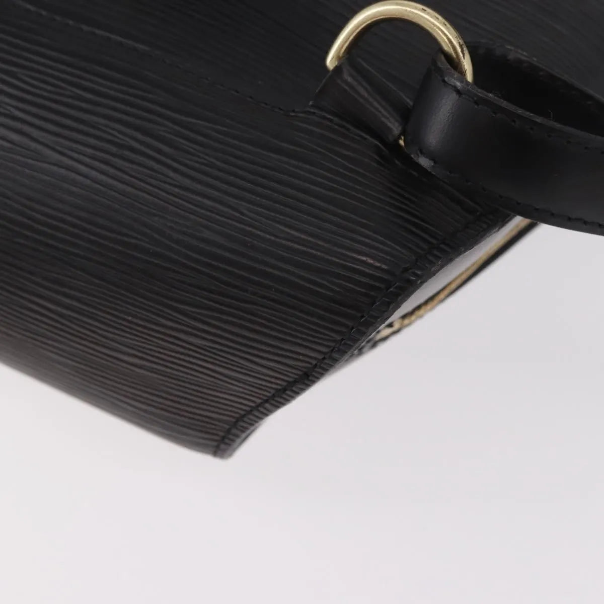 Louis Vuitton Mabillon Epi Leather Black Leather Backpack Bag (Pre-Owned)