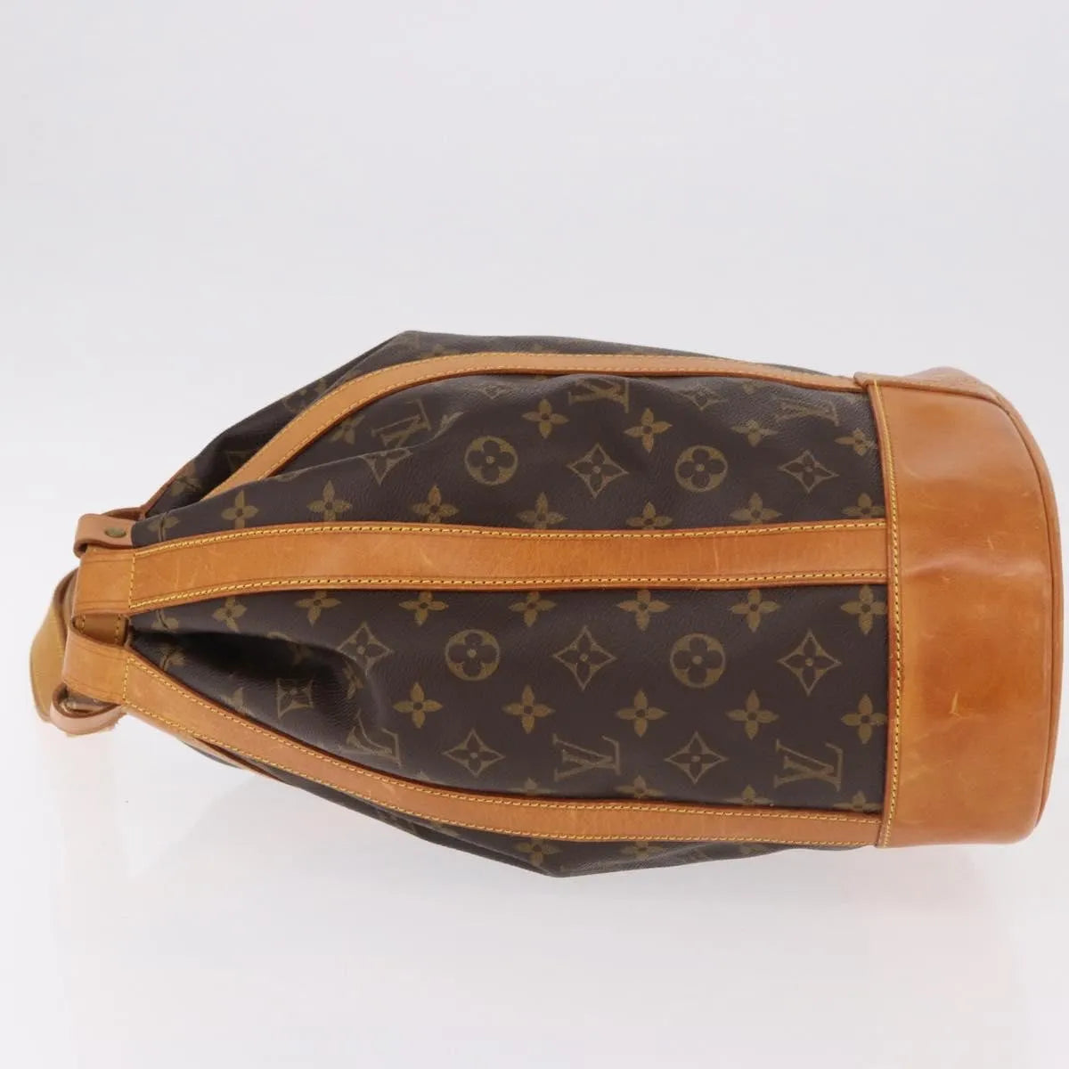 Louis Vuitton Randonnee Monogram Canvas Brown Canvas Shoulder Bag Bag (Pre-Owned)