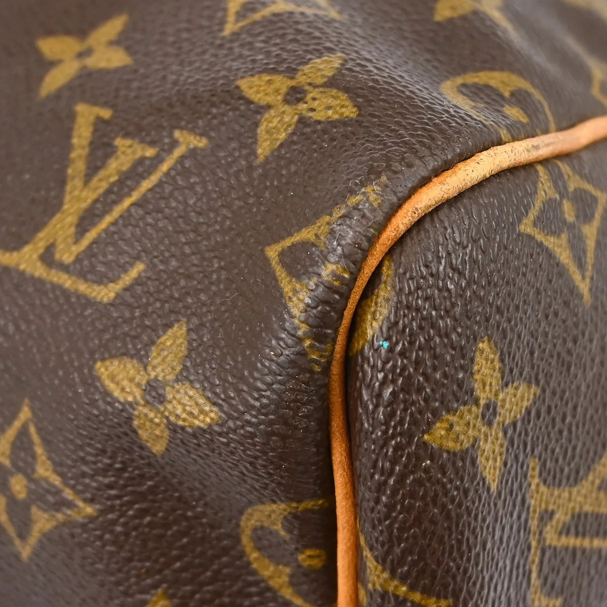Louis Vuitton Keepall Monogram Brown Canvas Travel Bag Bag (Pre-Owned)