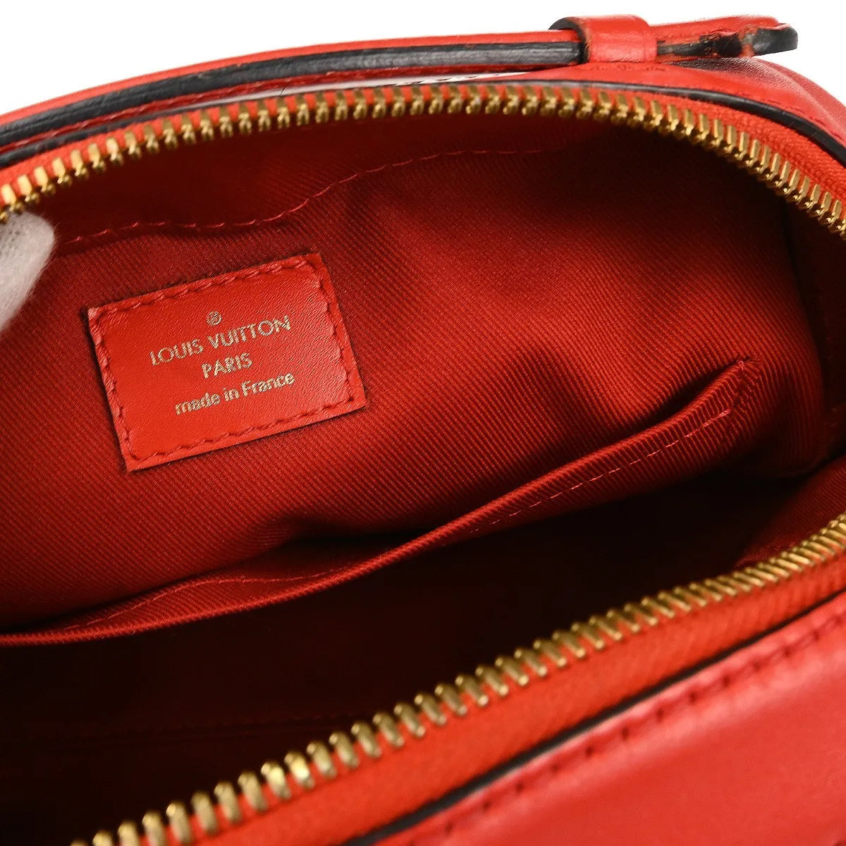 Louis Vuitton Saintonge Monogram Canvas With Leather Brown Canvas Shoulder Bag Bag (Pre-Owned)