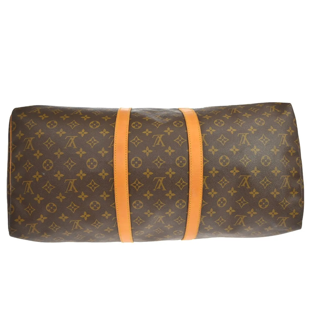 Louis Vuitton Keepall Monogram Canvas Brown Canvas Travel Bag Bag (Pre-Owned)