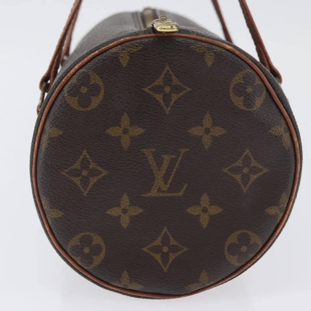 Louis Vuitton Papillon Monogram Canvas Brown Canvas Handbag (Pre-Owned)