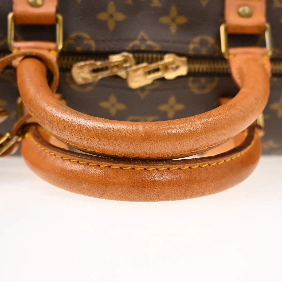 Louis Vuitton Keepall Canvas Brown Canvas Travel Bag Bag (Pre-Owned)