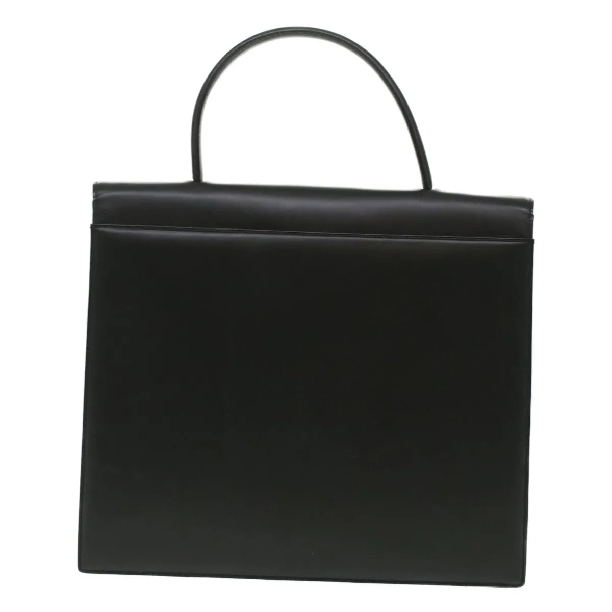 Givenchy Vintage 4G Leather Black Leather Handbag (Pre-Owned)