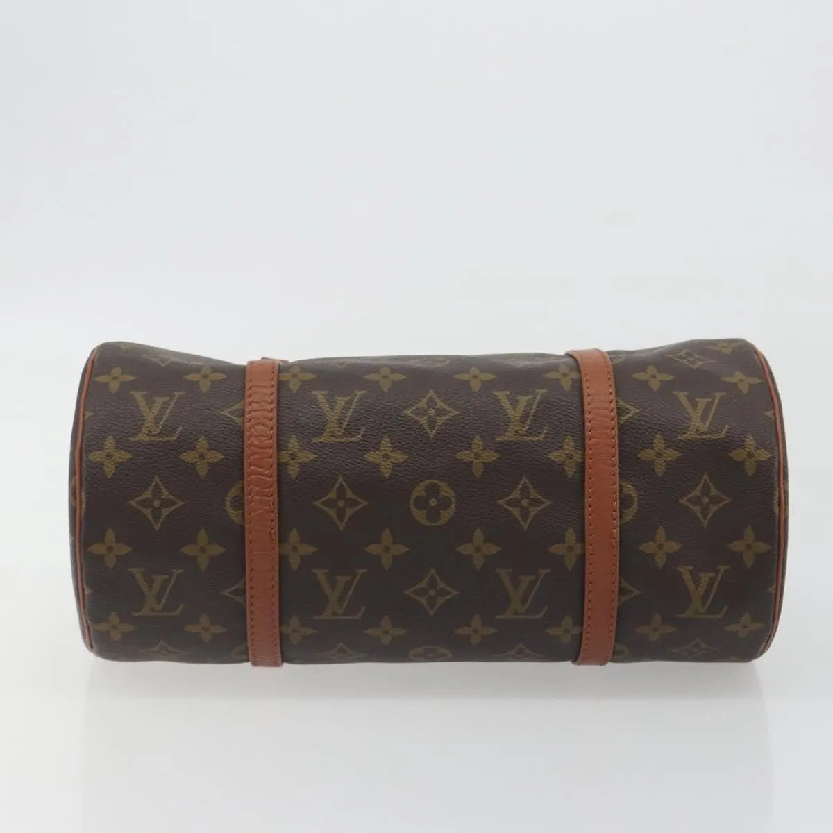 Louis Vuitton Papillon Monogram Brown Canvas Handbag (Pre-Owned)