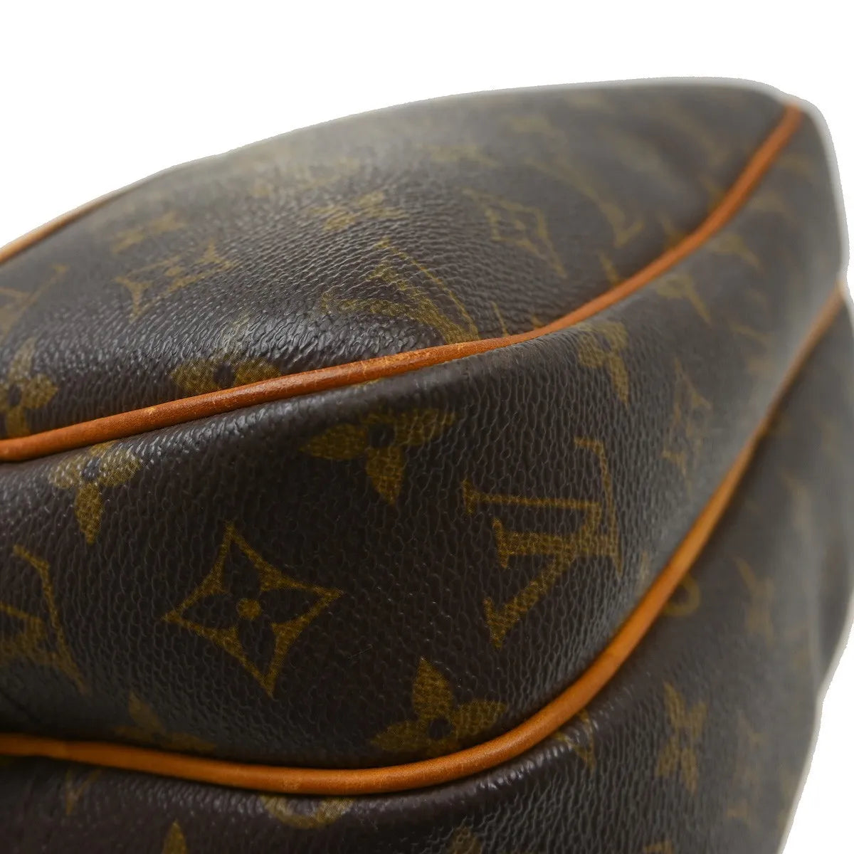 Louis Vuitton Reporter Monogram Canvas Brown Canvas Shoulder Bag Bag (Pre-Owned)