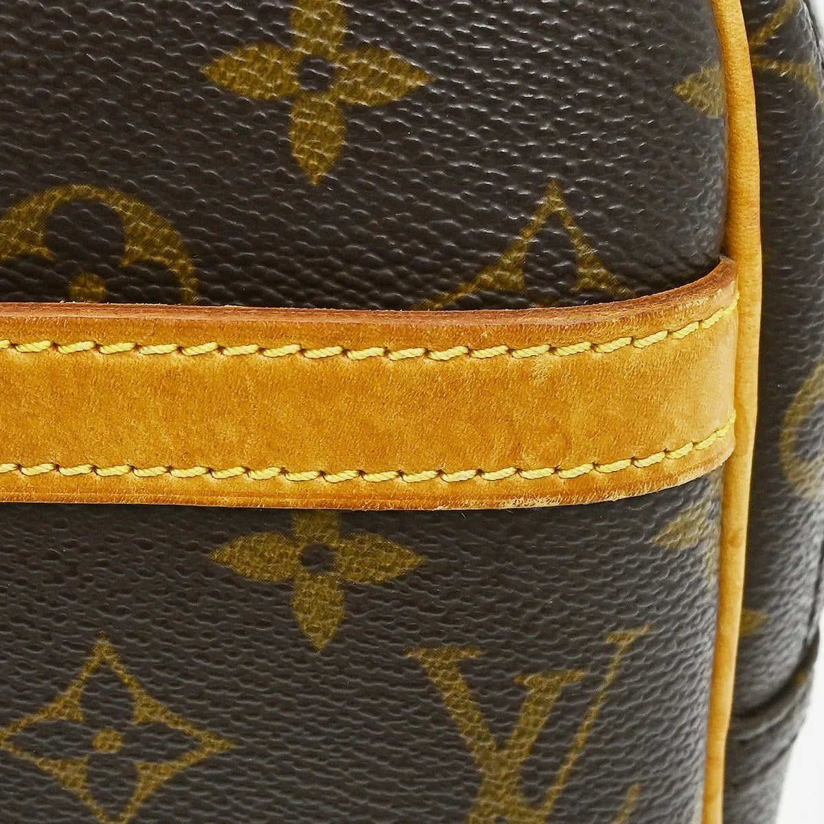 Louis Vuitton Reporter Monogram Brown Canvas Shoulder Bag Bag (Pre-Owned)