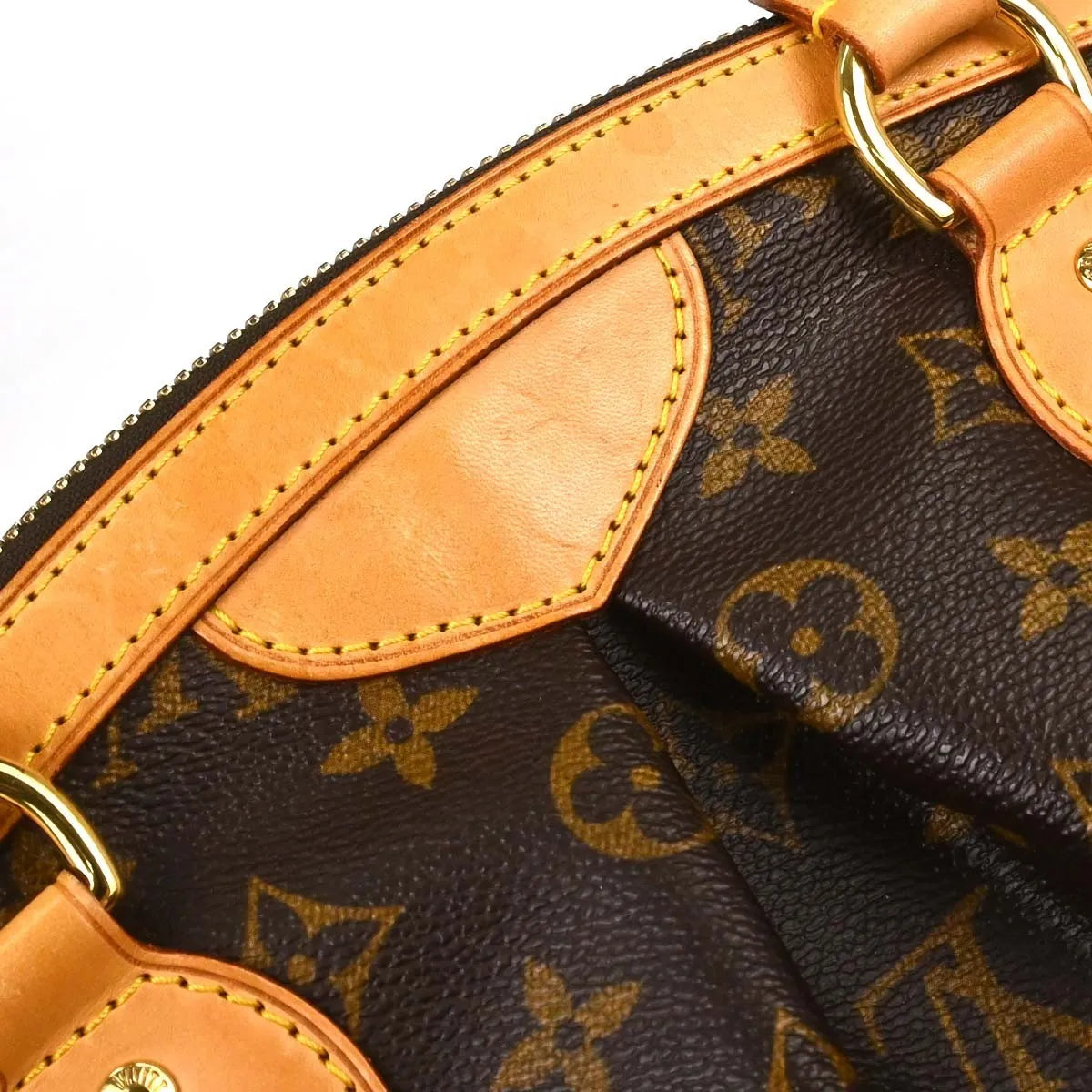 Louis Vuitton Tivoli Monogram Brown Canvas Handbag (Pre-Owned)