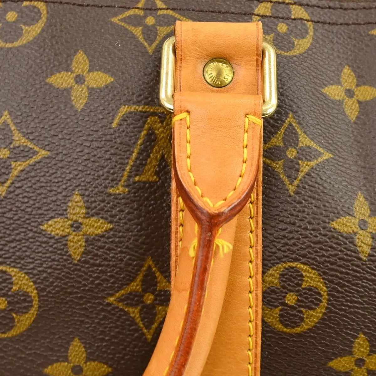 Louis Vuitton Keepall Monogram Canvas Brown Canvas Travel Bag Bag (Pre-Owned)