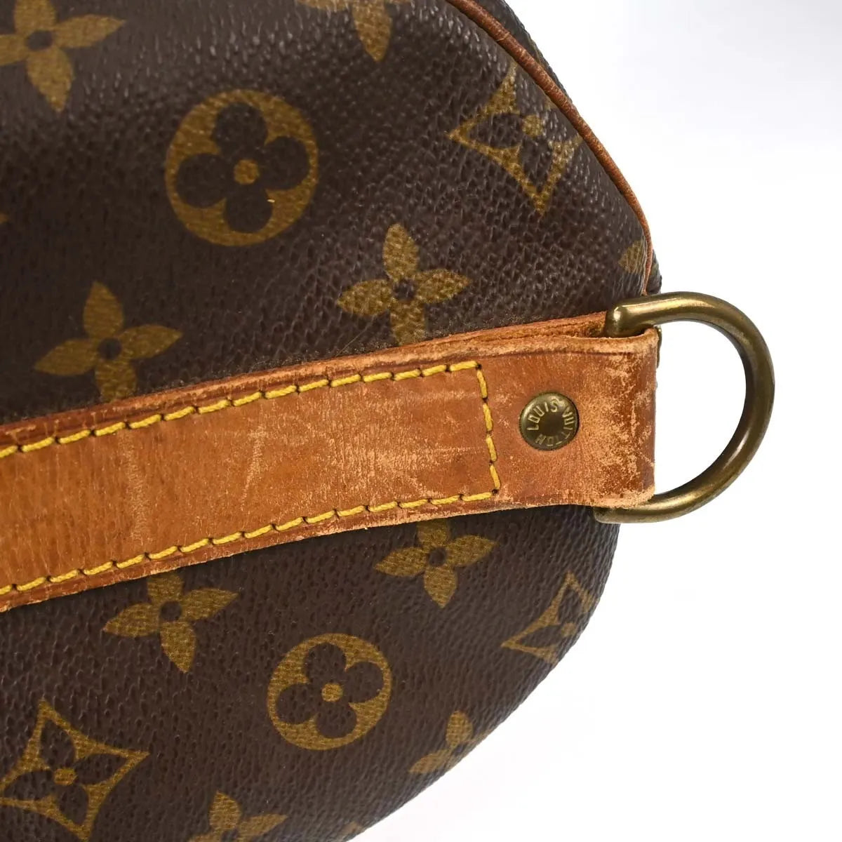Louis Vuitton Keepall Bandouliere Monogram Canvas Brown Canvas Travel Bag Bag (Pre-Owned)