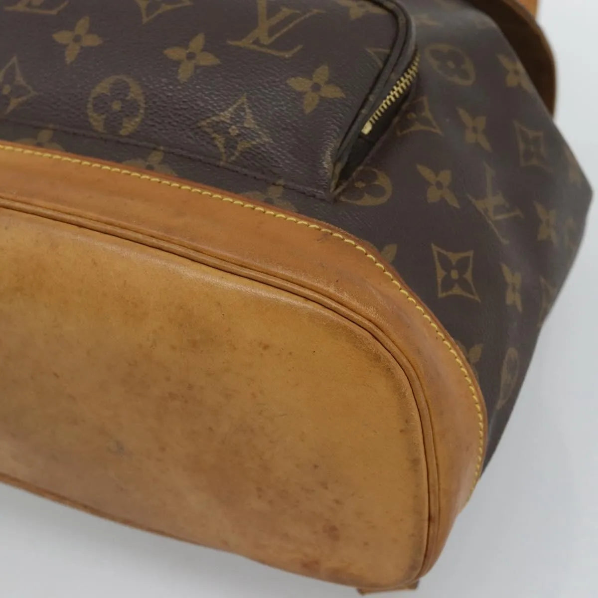 Louis Vuitton Montsouris Monogram Brown Canvas Backpack Bag (Pre-Owned)