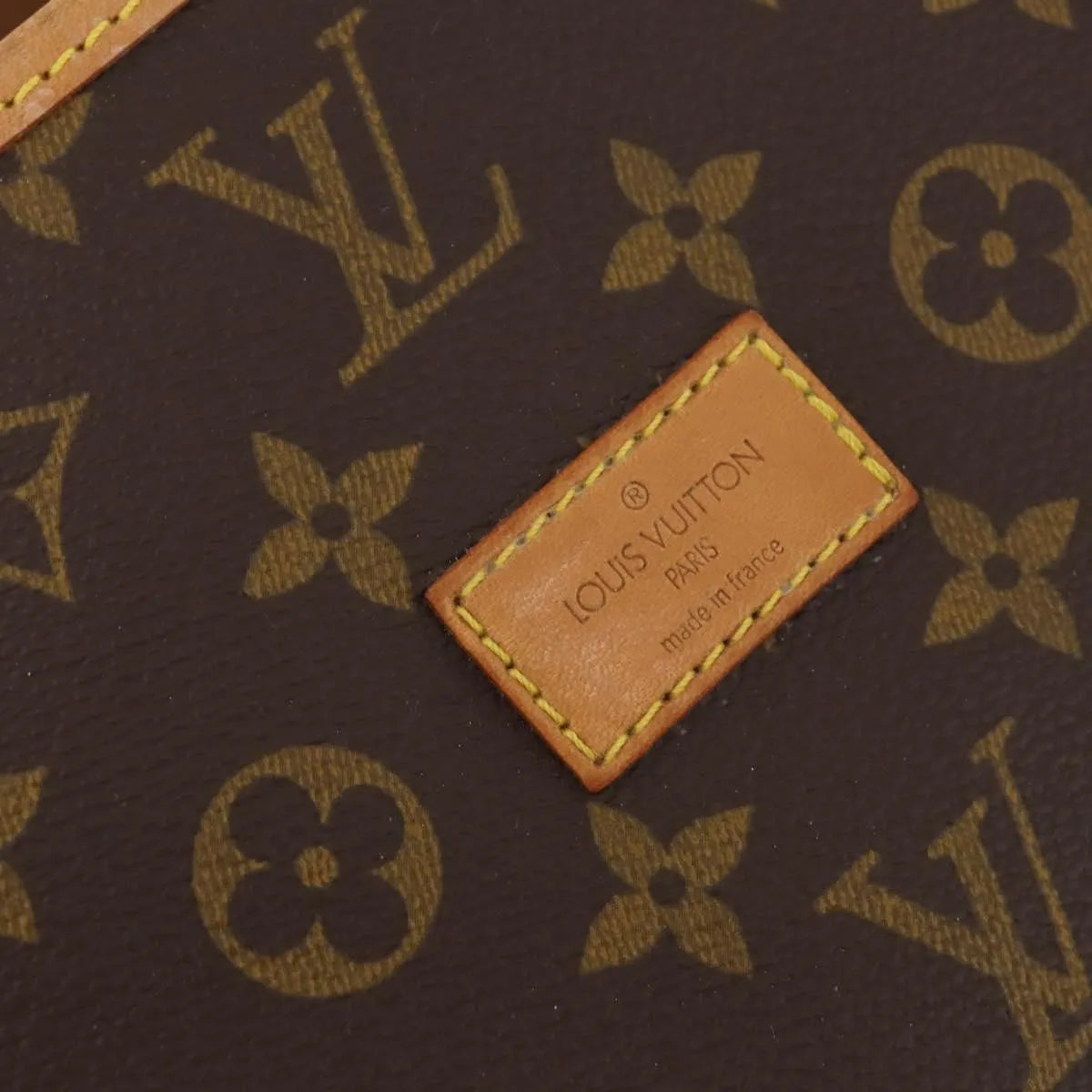 Louis Vuitton Saumur Monogram Canvas Brown Canvas Shoulder Bag Bag (Pre-Owned)
