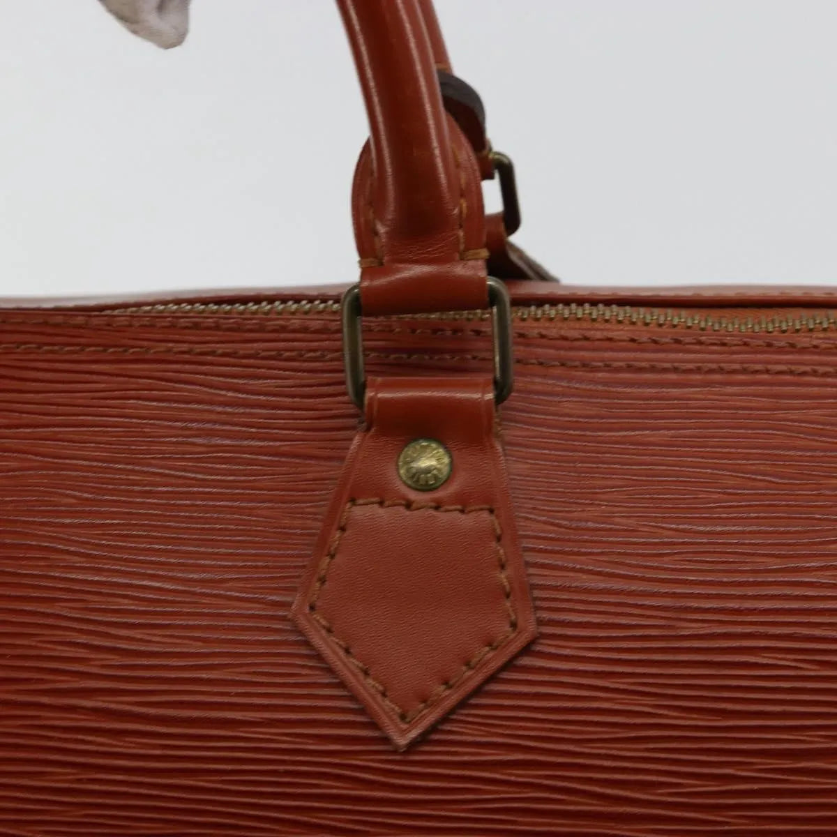 Louis Vuitton Speedy Epi Leather Brown Leather Handbag (Pre-Owned)