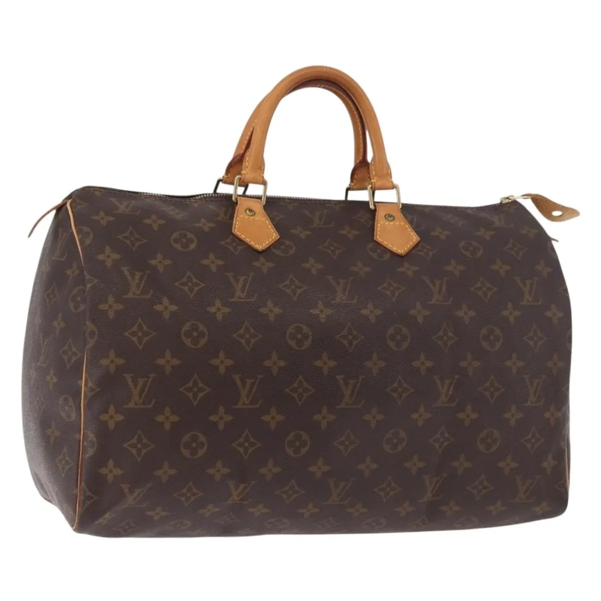 Louis Vuitton Speedy Monogram Canvas Brown Canvas Handbag (Pre-Owned)