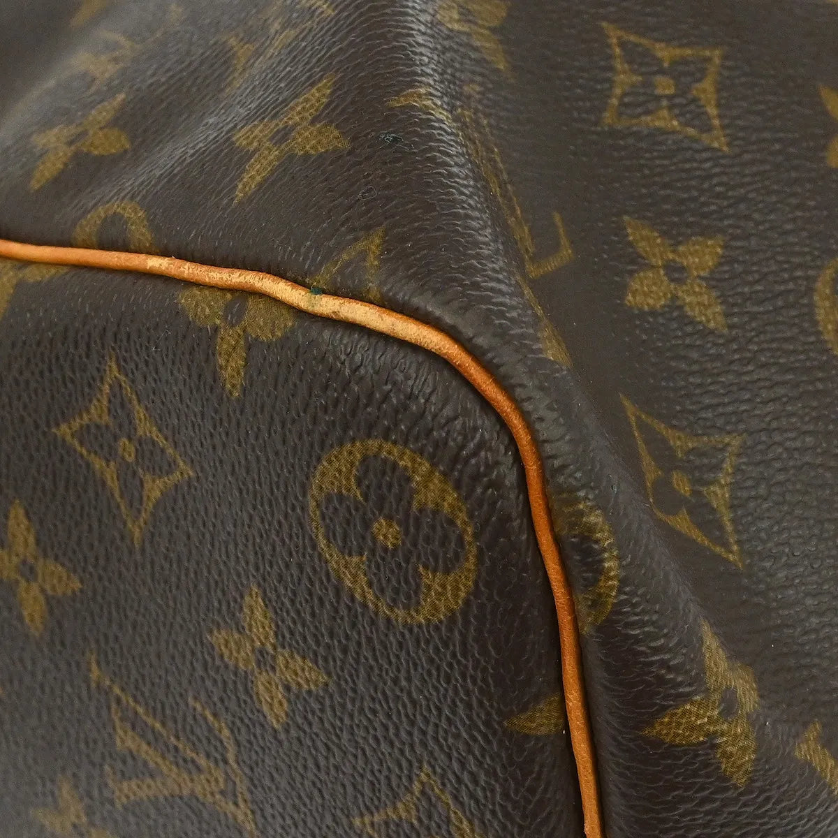 Louis Vuitton Keepall Monogram Canvas Brown Canvas Travel Bag Bag (Pre-Owned)