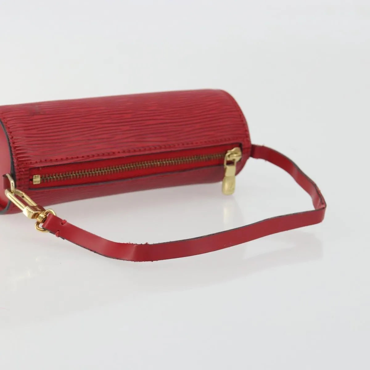 Louis Vuitton Soufflot Pochette Epi Leather Red Leather Clutche & Pouche Bag (Pre-Owned)