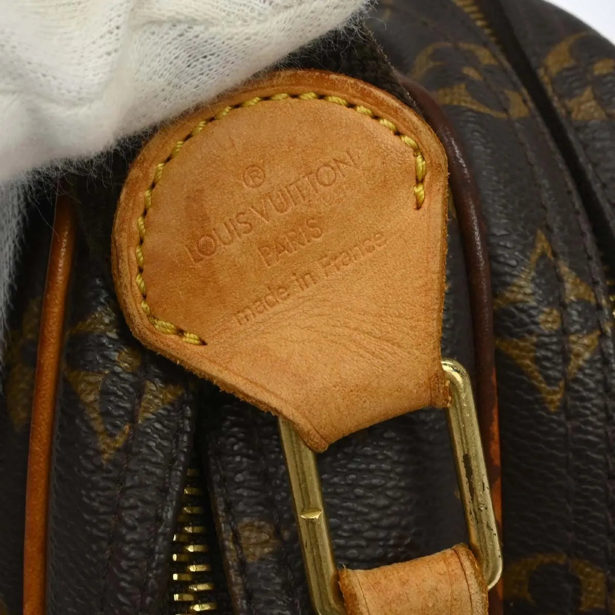 Louis Vuitton Reporter Monogram Canvas Brown Canvas Shoulder Bag Bag (Pre-Owned)