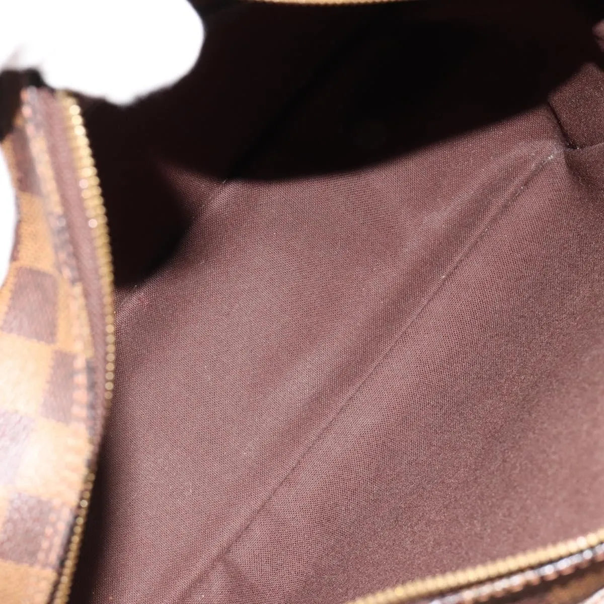 Louis Vuitton Naviglio Damier Ebene Brown Canvas Shoulder Bag Bag (Pre-Owned)