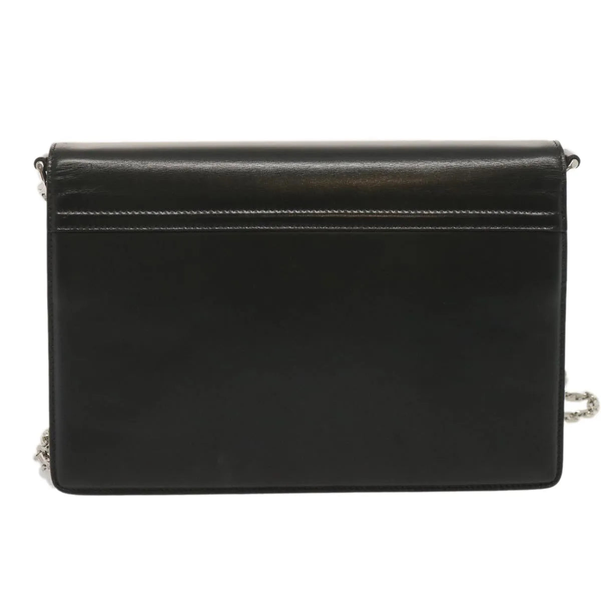 Givenchy 4G Shoulder Bag Leather Black Leather Shoulder Bag Bag (Pre-Owned)