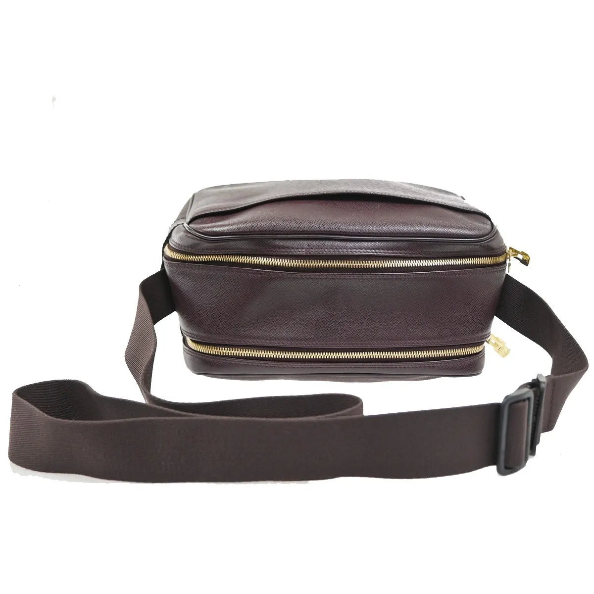Louis Vuitton Reporter Taiga Leather Brown Leather Shoulder Bag Bag (Pre-Owned)