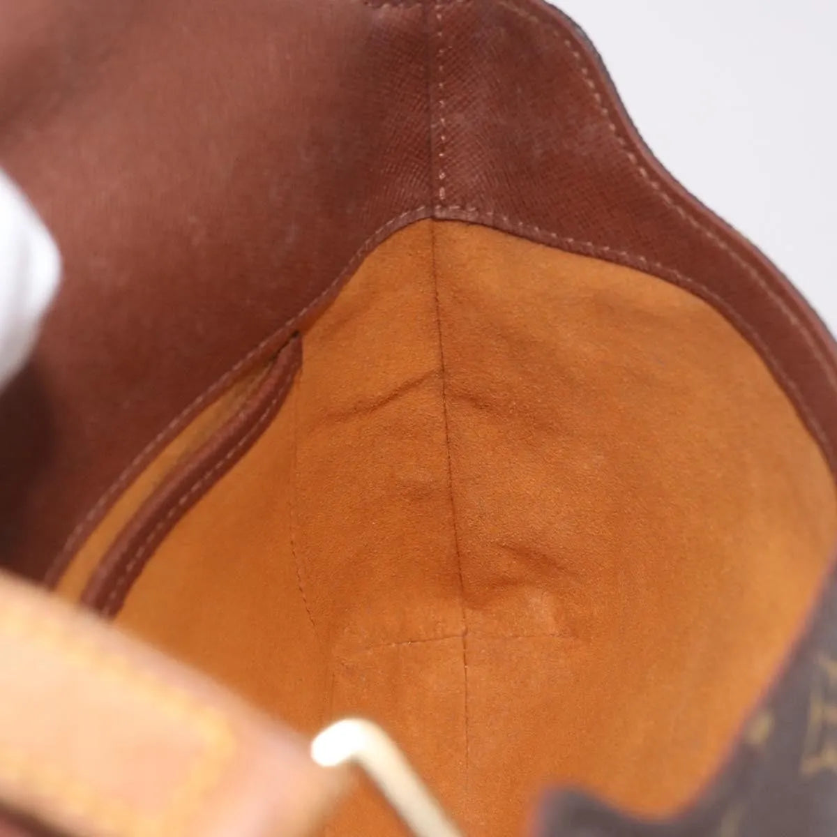 Louis Vuitton Musette Tango Monogram Canvas Brown Canvas Shoulder Bag Bag (Pre-Owned)