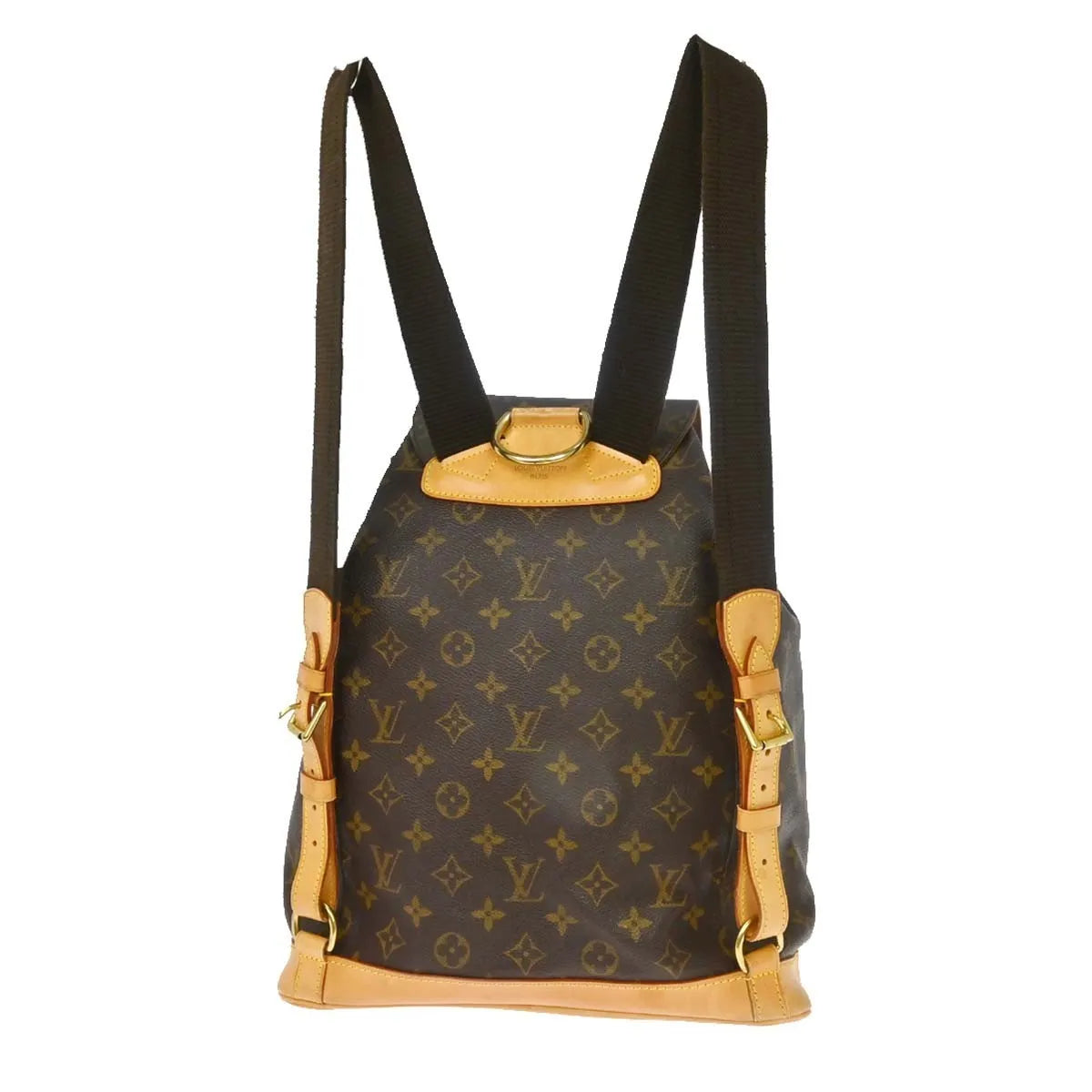 Louis Vuitton Vintage Montsouris Monogram Canvas Brown Canvas Backpack Bag (Pre-Owned)
