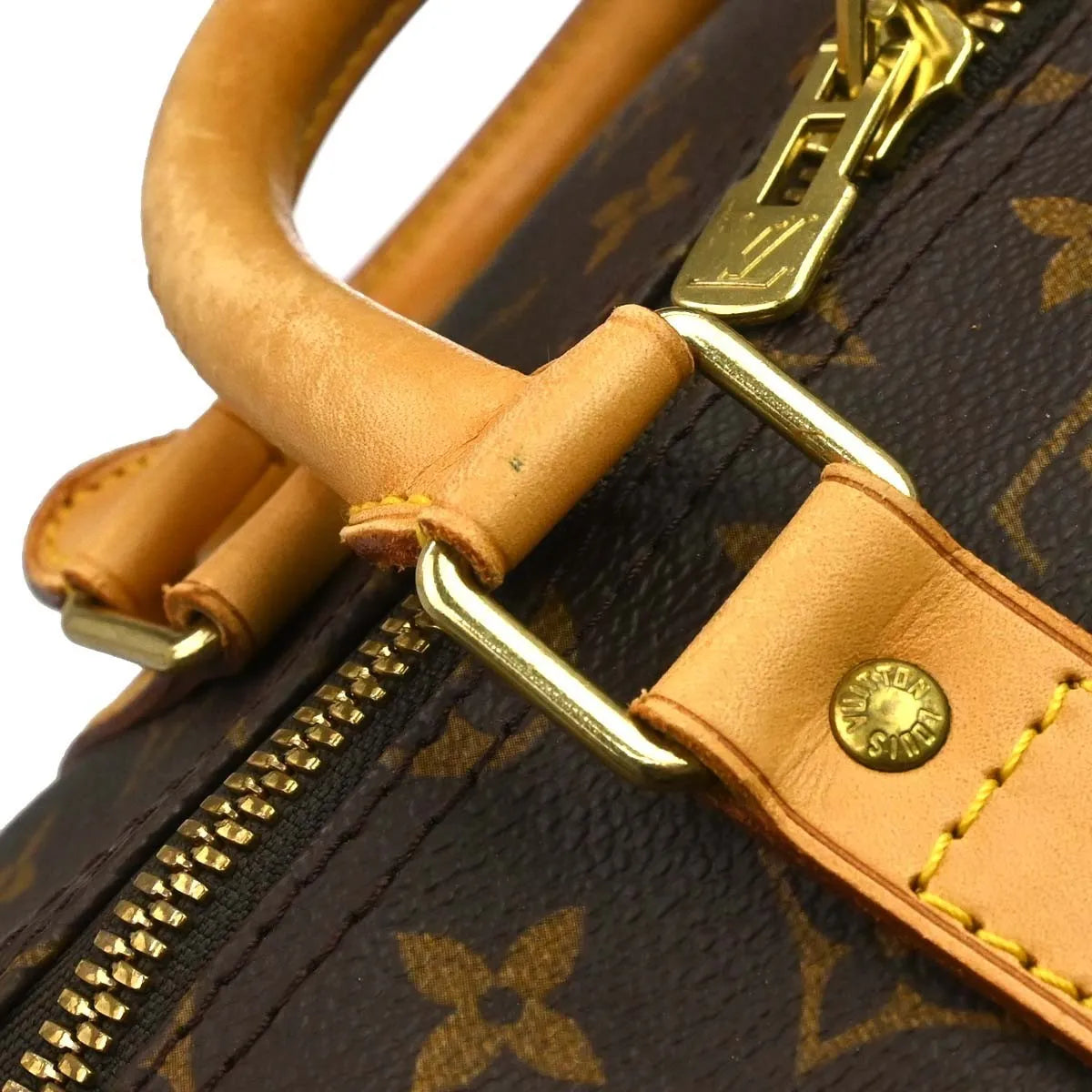 Louis Vuitton Keepall Monogram Canvas Brown Canvas Travel Bag Bag (Pre-Owned)