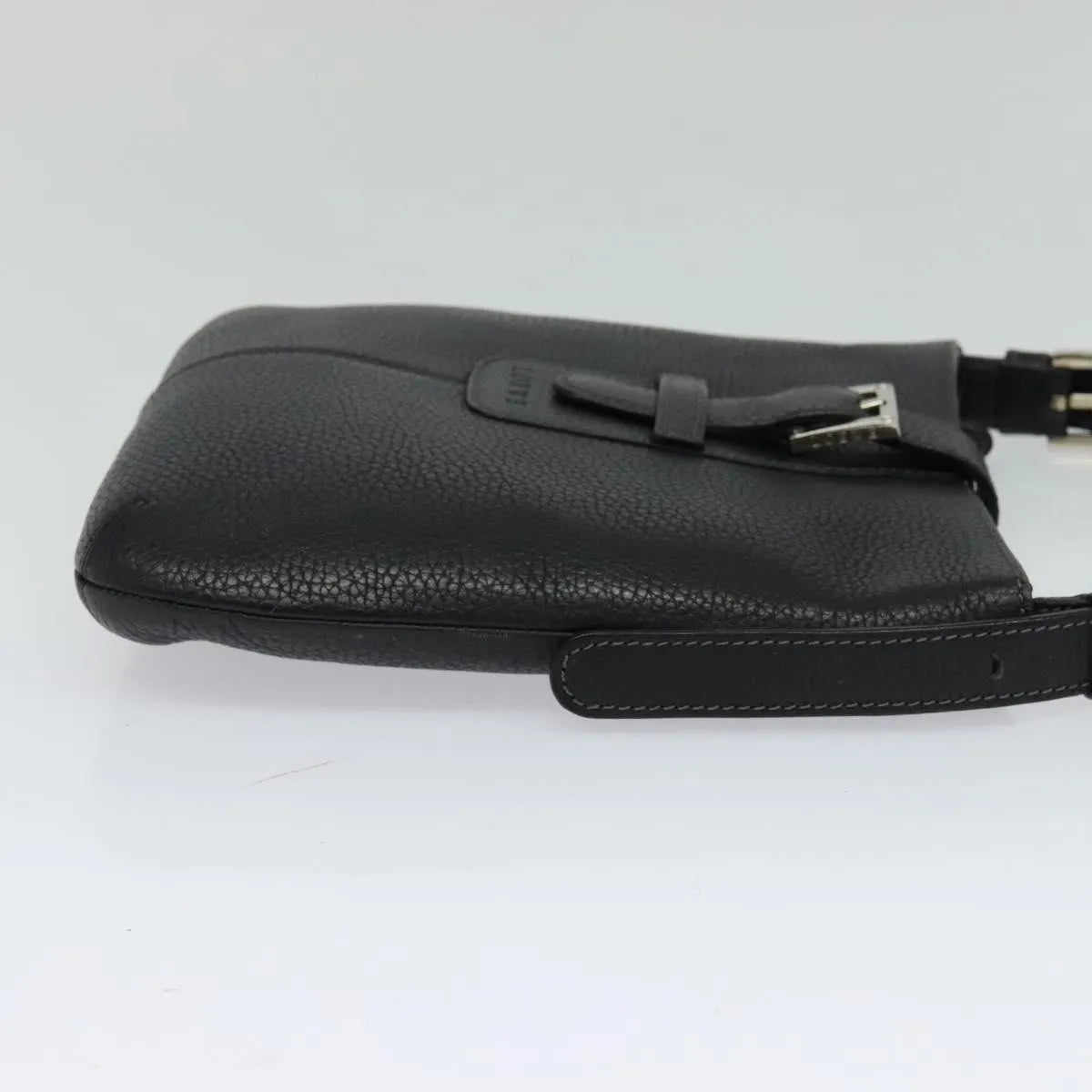 Loewe Vintage Leather Black Leather Shoulder Bag Bag (Pre-Owned)