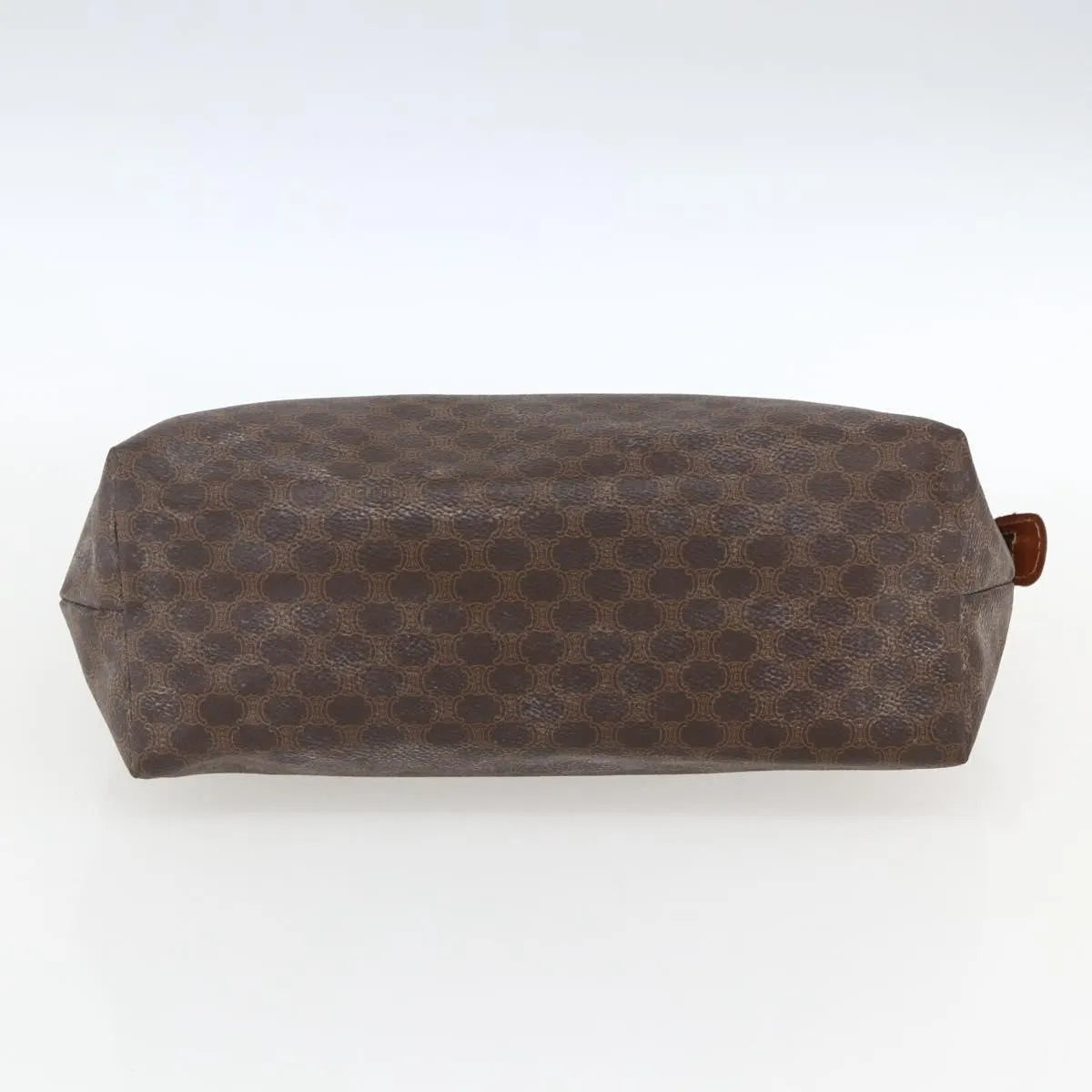 Celine Macadam Pochette Canvas Brown Canvas Clutche & Pouche Bag (Pre-Owned)