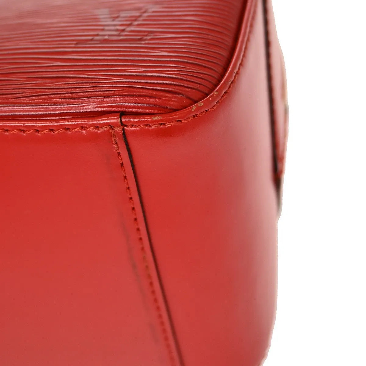 Louis Vuitton Sablons Epi Leather Red Leather Handbag (Pre-Owned)