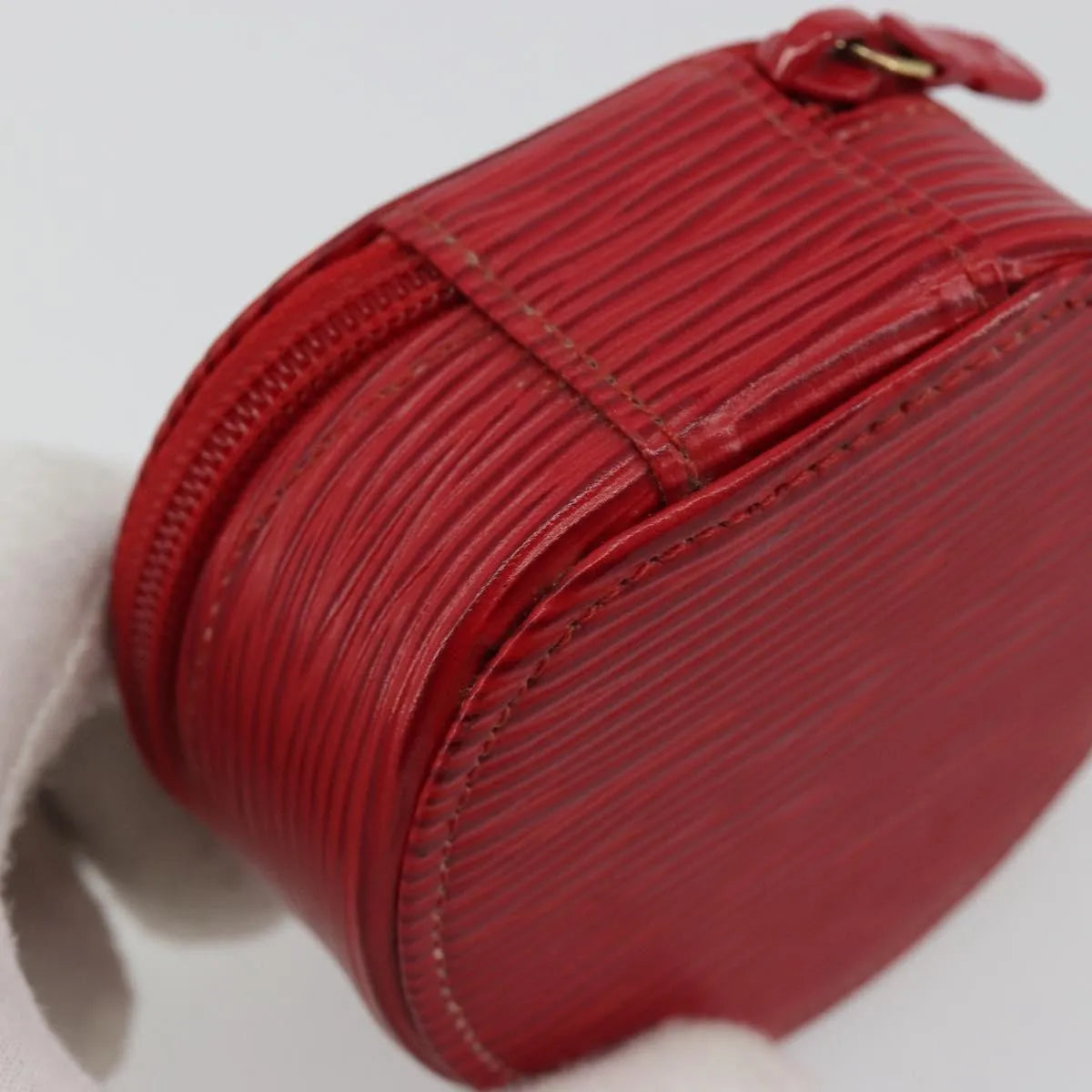 Louis Vuitton Ecrin Bijoux Epi Leather Red Leather Jewelry Set Jewelry (Pre-Owned)