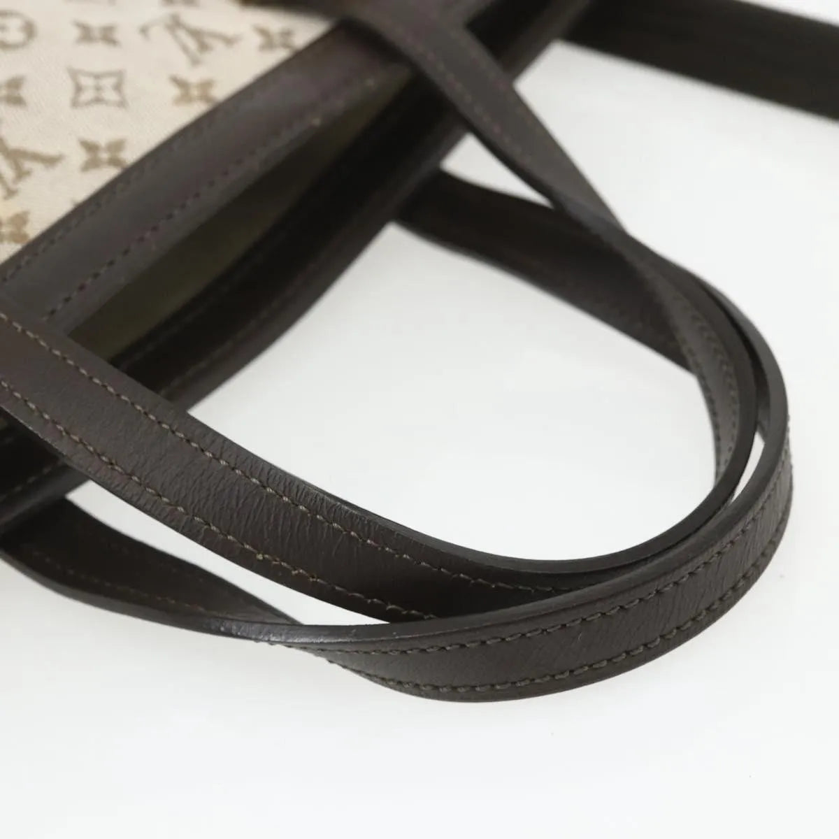 Louis Vuitton Francoise Mini Lin Khaki Canvas Tote Bag Bag (Pre-Owned)