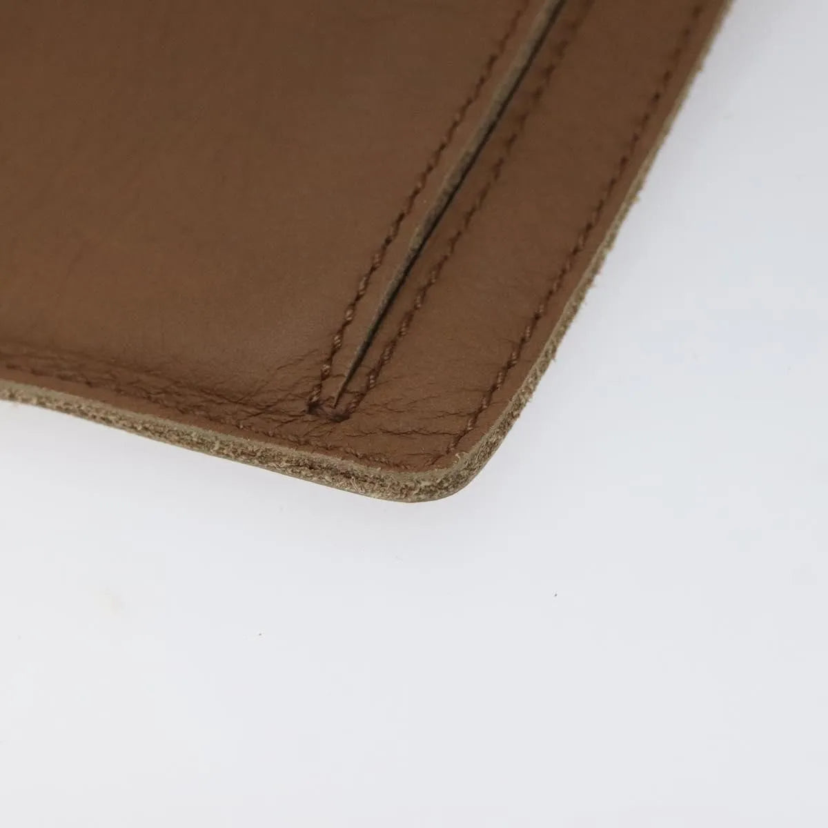 Bottega Veneta Vintage Front Pocket Waist Leather Brown Leather Clutche & Pouche Bag (Pre-Owned)