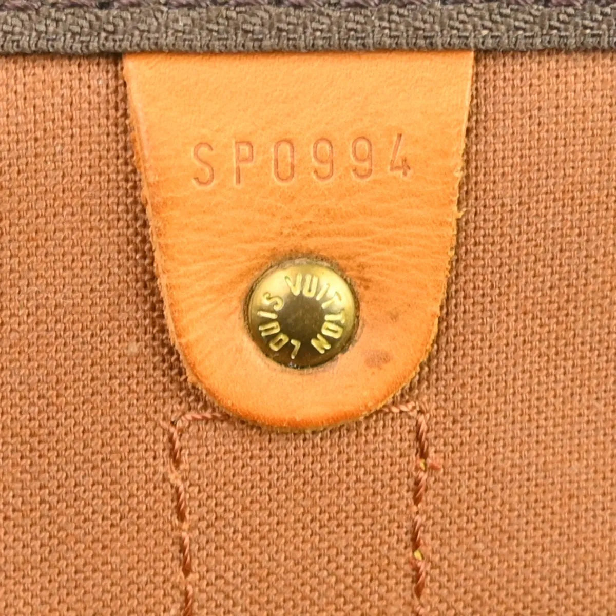Louis Vuitton Keepall Monogram Canvas Brown Canvas Travel Bag Bag (Pre-Owned)