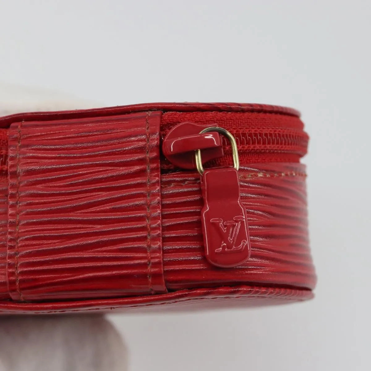 Louis Vuitton Ecrin Bijoux Epi Leather Red Leather Jewelry Set Jewelry (Pre-Owned)