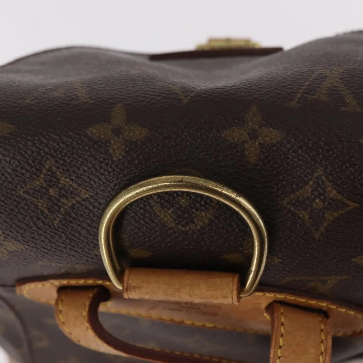 Louis Vuitton Montsouris Monogram Brown Canvas Backpack Bag (Pre-Owned)