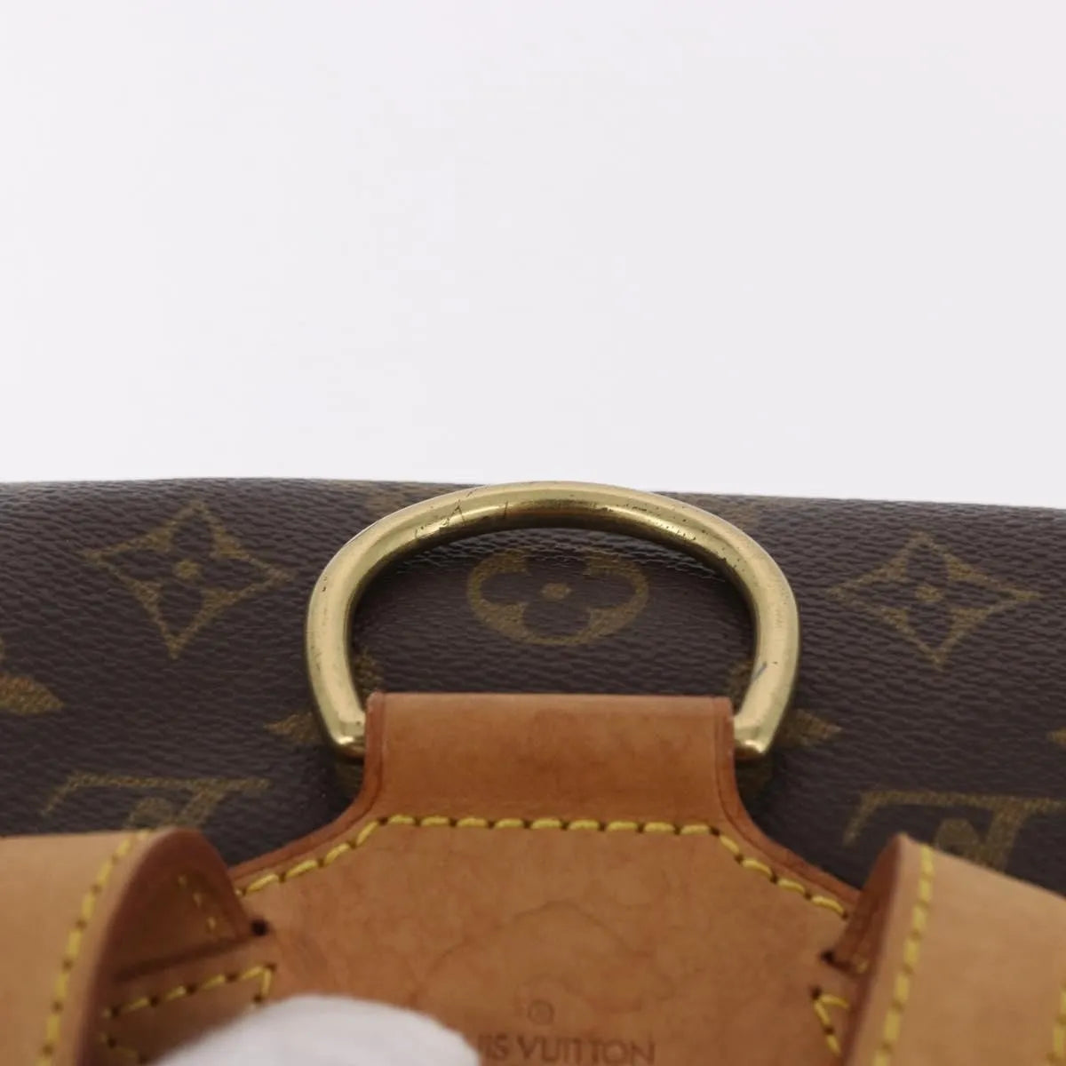 Louis Vuitton Montsouris Monogram Brown Canvas Backpack Bag (Pre-Owned)