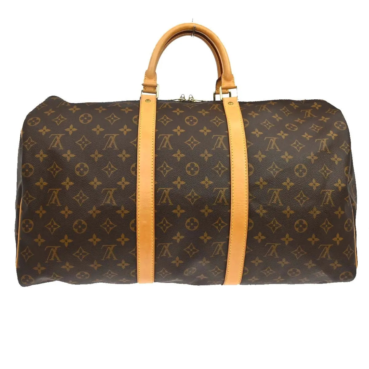 Louis Vuitton Keepall Monogram Canvas Brown Canvas Travel Bag Bag (Pre-Owned)