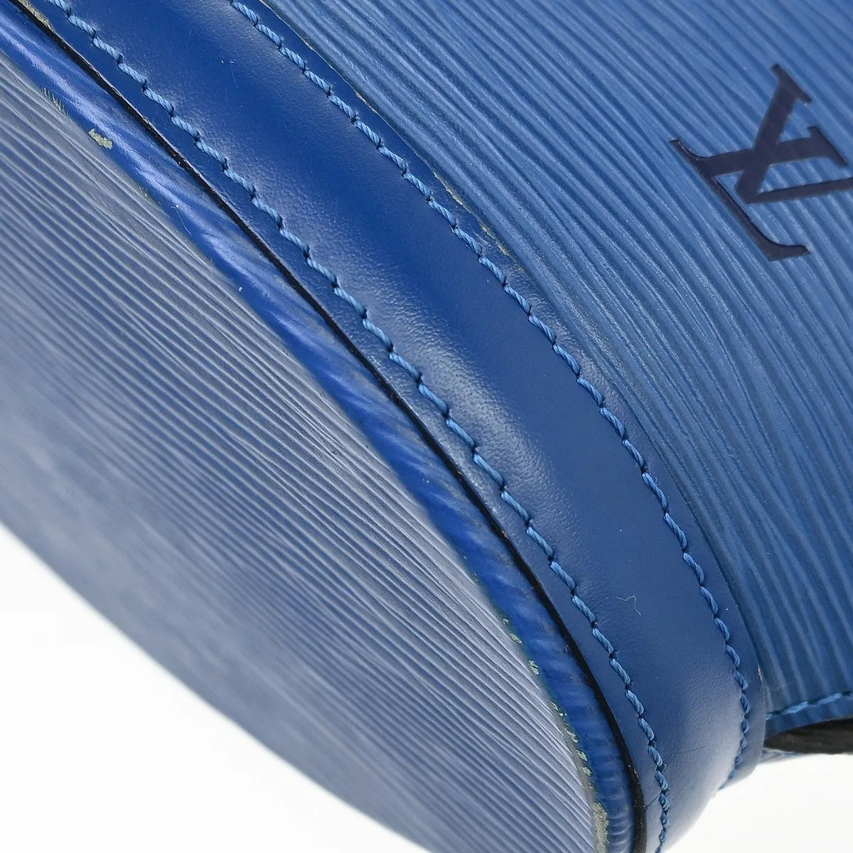 Louis Vuitton Saint Jacques Epi Leather Blue Leather Handbag (Pre-Owned)