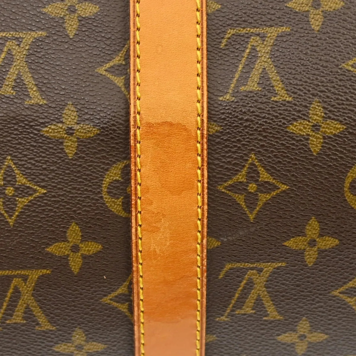 Louis Vuitton Keepall Monogram Canvas Brown Canvas Travel Bag Bag (Pre-Owned)