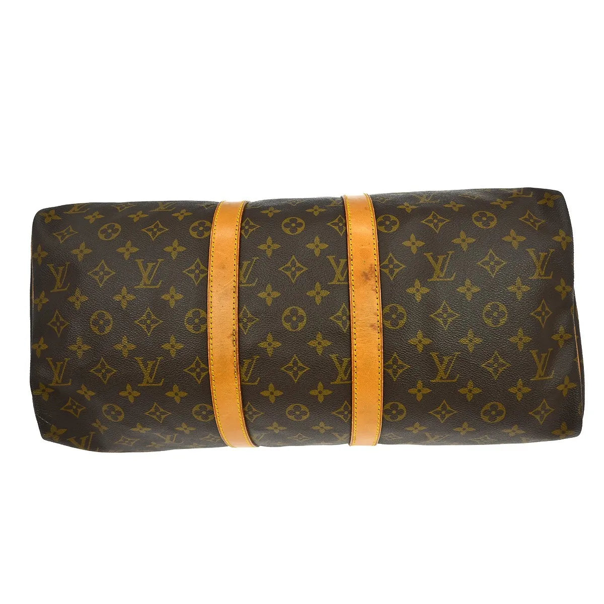 Louis Vuitton Keepall Monogram Canvas Brown Canvas Travel Bag Bag (Pre-Owned)